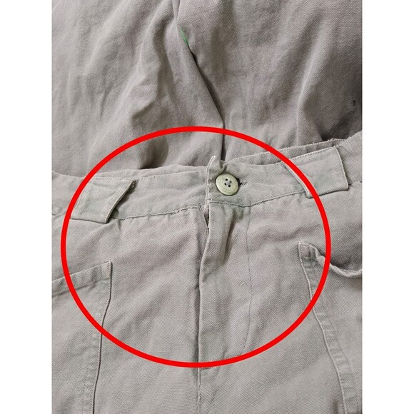 Ewa I Walla Lagenlook Trouser Pants High Waisted Wide Leg Vintage Gray S 282321 - Picture 6 of 6